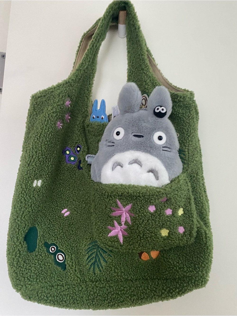 Totoro Woodland Reversible Tote Bag and Totoro Crossbody Purse Bundle
